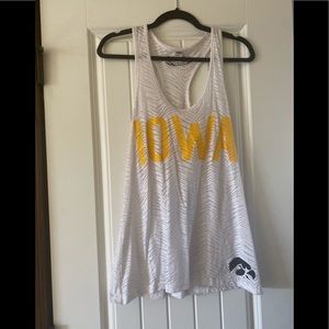 IOWA HAWKEYES PINK TANK